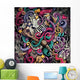 Doodles Music Illustration Creative Wall Decal