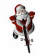 Bmx Santa Wall Decal