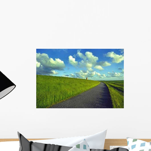 Strasse Am Deich Wall Decal