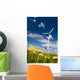 Windmill Dandelion Field Wall Decal