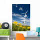 Windmill Dandelion Field Wall Decal