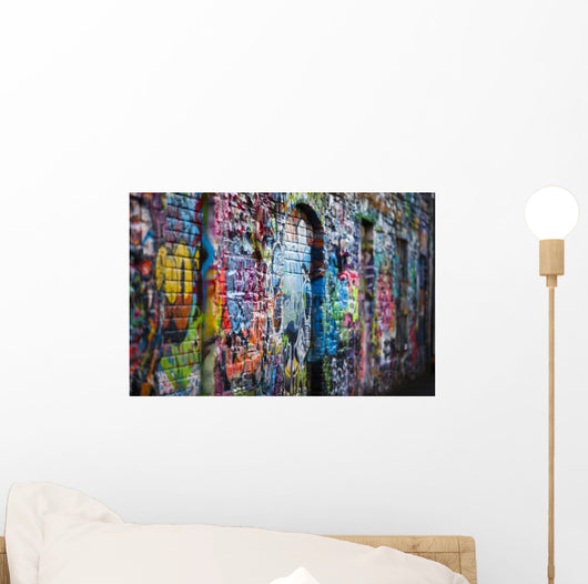 Colorful Graffiti Wall