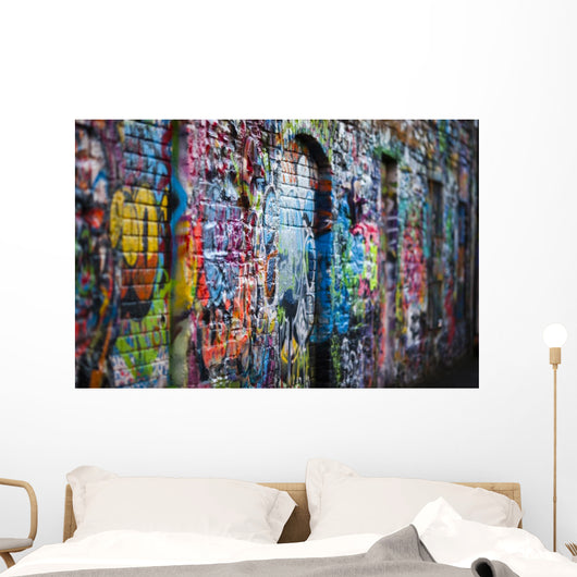 Colorful Graffiti Wall