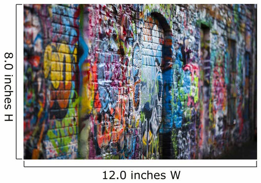Colorful Graffiti Wall