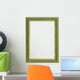 Green and Gold Frame Wall Decal