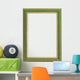Green and Gold Frame Wall Decal