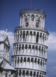 People On Top Of Leaning Tower Of Pisa Wall Mural
