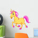 Running Unicorn Wall Decal