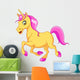 Running Unicorn Wall Decal