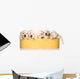 Basket of Pooped Puppies Wall Decal