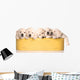 Basket of Pooped Puppies Wall Decal