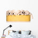 Basket of Pooped Puppies Wall Decal