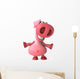 Pink Pig Wall Decal