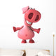 Pink Pig Wall Decal
