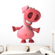 Pink Pig Wall Decal