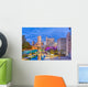 Indianapolis Indiana USA over Wall Decal