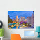 Indianapolis Indiana USA over Wall Decal
