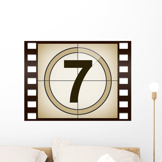 Seven - Filmstrip Wall Mural