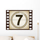 Seven - Filmstrip Wall Mural