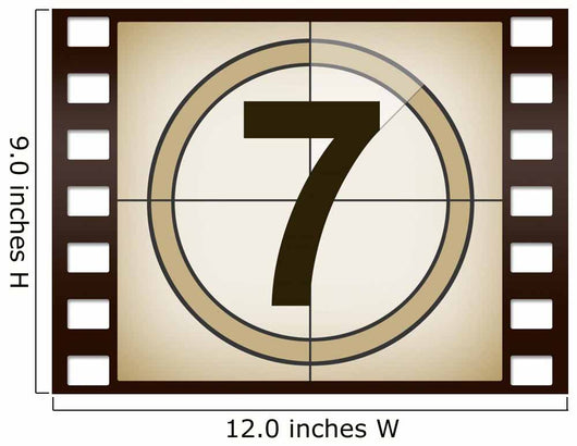 Seven - Filmstrip Wall Mural
