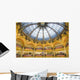 Domed Central Area Of Galeries Lafayette, Paris, France Wall Mural
