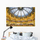 Domed Central Area Of Galeries Lafayette, Paris, France Wall Mural