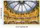 Domed Central Area Of Galeries Lafayette, Paris, France Wall Mural