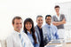 Business Group Showing Ethnic
