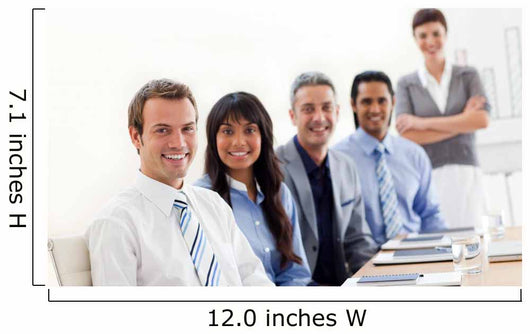 Business Group Showing Ethnic