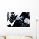 African American man playing guitar Wall Mural