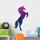 Purple Sunset Watercolor Unicorn Wall Decal