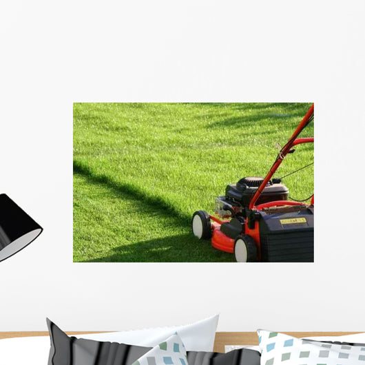 Lawn Mower Wall Decal