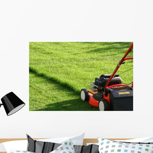 Lawn Mower Wall Decal