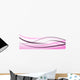 Valentines Day Wave Background Wall Decal