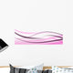 Valentines Day Wave Background Wall Decal