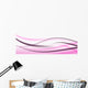 Valentines Day Wave Background Wall Decal