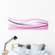 Valentines Day Wave Background Wall Decal