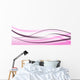 Valentines Day Wave Background Wall Decal