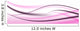 Valentines Day Wave Background Wall Decal