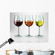 Weinglaser Wall Mural
