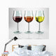 Weinglaser Wall Mural
