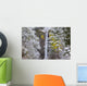 Snow Adds Beauty To Latourell Falls Wall Mural