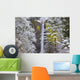 Snow Adds Beauty To Latourell Falls Wall Mural