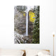 Snow Adds Beauty To Latourell Falls Wall Mural