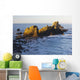 Sun Shining On The Rocks At Sunrise At Ecola State Park Wall Mural