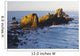 Sun Shining On The Rocks At Sunrise At Ecola State Park Wall Mural