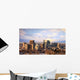 Morning Sunlight City Skyline Wall Decal