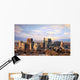Morning Sunlight City Skyline Wall Decal