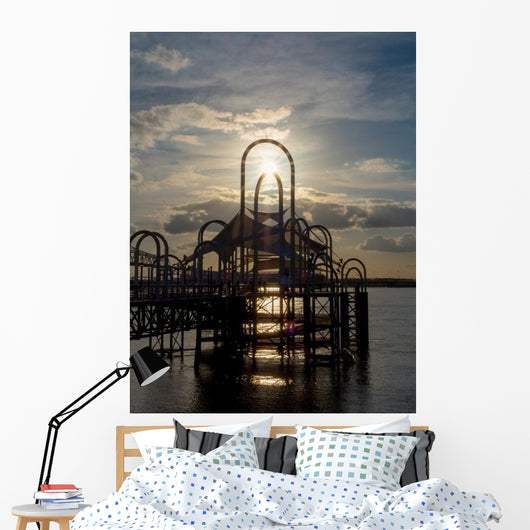 Baton Rouge City Dock Wall Decal
