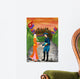 L Road and Traditional Turkish Clothes Wall Mural